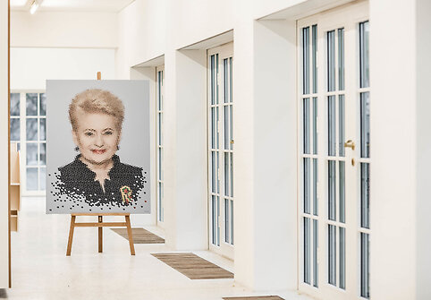 Dalios Grybauskaitės portretas	