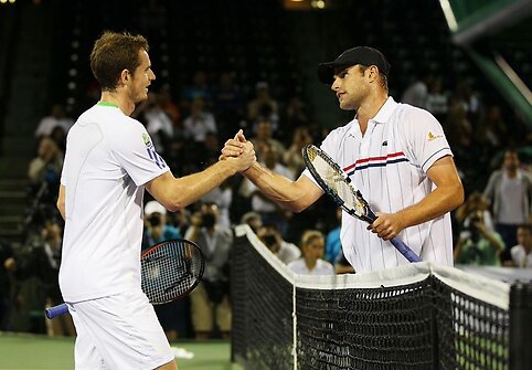 Andy Murray ir Andy Roddickas