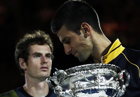 Andy Murray ir Novakas Džokovičius