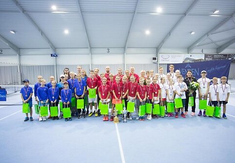 &bdquo;Future Cup&ldquo;: jaunieji Latvijos tenisininkai Rygoje nugalėjo lietuvius ir estus