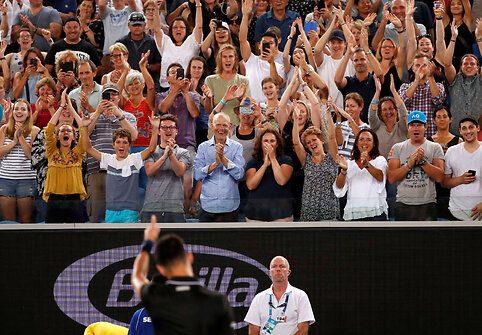 Novakas Džokovičius pasiekė &bdquo;Australian Open&ldquo; a&scaron;tuntfinalį