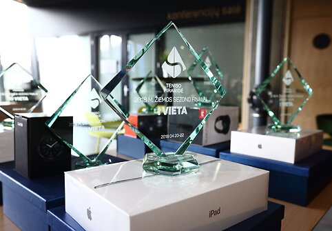 &bdquo;Teniso piramidės&ldquo; žiemos sezono nugalėtoju tapo Tadas Skairys