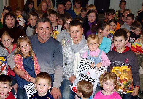 Ričardas Berankis, Remigijus Balžekas, Jiezno vaikų globos namų auklėtiniai