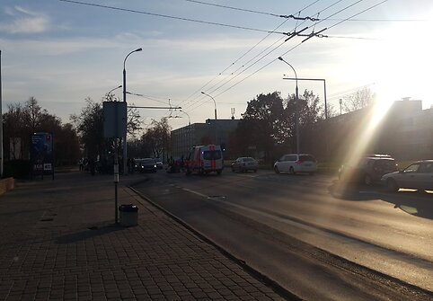 Avarija Žirmūnų gatvėje