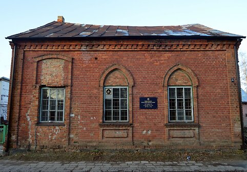 1910 metais pastatyti žydų maldos namai M.Valančiaus g. 4