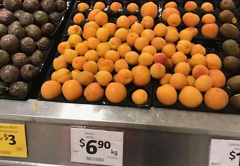 Vaisiai Australijoje