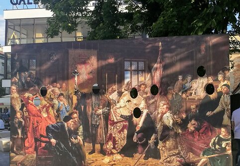 Liublinas &scaron;venčia unijos 450-ąsias metines.