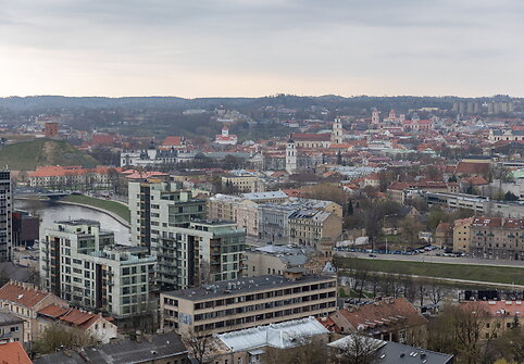 Vilniaus savivaldybės pastato 20-as auk&scaron;tas