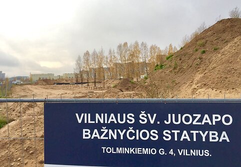 Pilaitės bažnyčios statybos