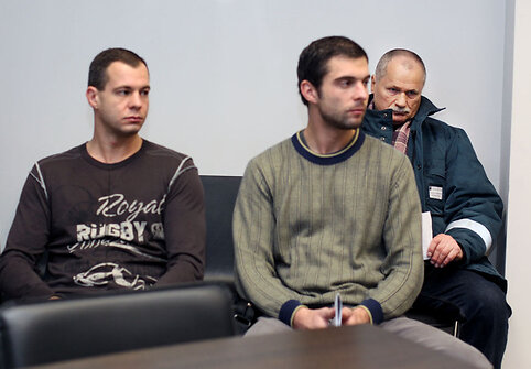 Martynas Riauba (k.), Paulius Riauba, Vytautas Levokas