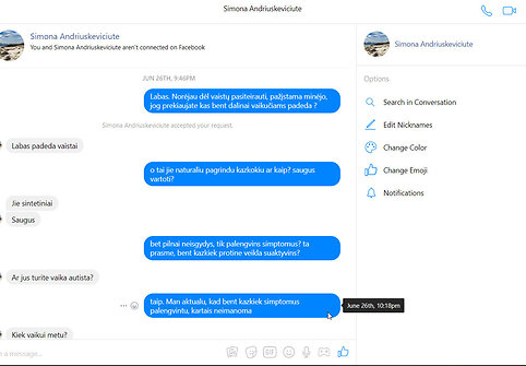 Sigita siūlo pirkti vaistus nuo autizmo