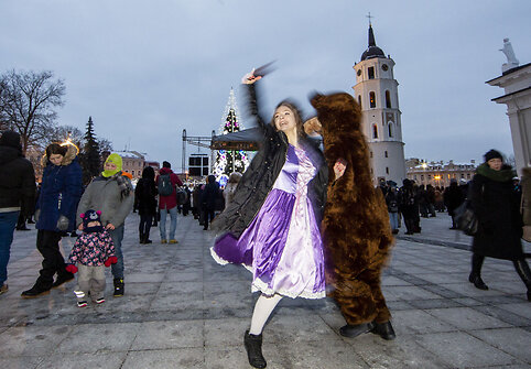 Vilniaus rusų bendruomenė ir stačiatikybės tradicijų puoselėtojai švenčia Šv. Kalėdas