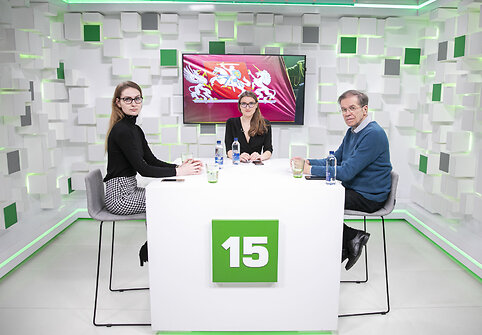 15min studijoje &ndash; Rima Urbonaitė ir Kęstutis Girnius