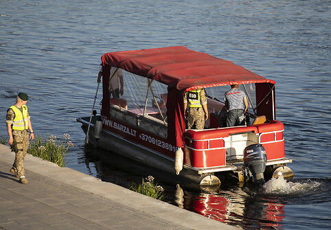 Vilniuje prie Žaliojo tilto planas &bdquo;Skydas&ldquo;