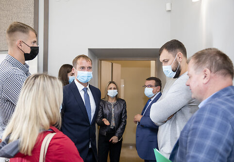 Lietuvos olimpiečiai susitiko su ministre Jurgita Šiugždiniene