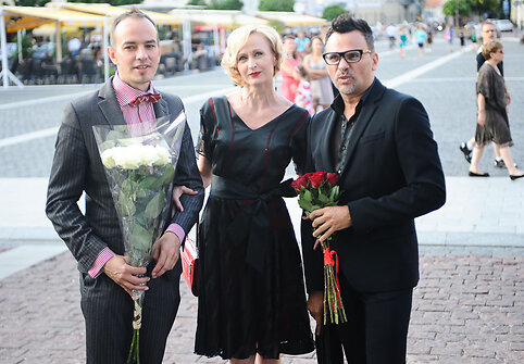 Egidijus Sidaras (kairėje) ir Jolanta Mikalajūnienė