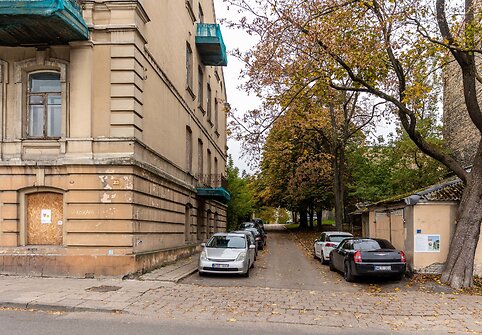 Rekonstrukcijai ruo&scaron;iama teritorija Vilniaus Sodų gatvėje