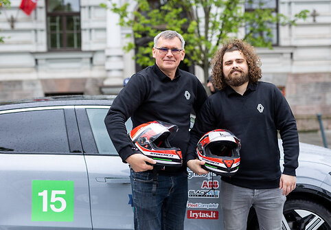 Elektromobilių lenktynių startas, Megane Gazas E-Tech komanda