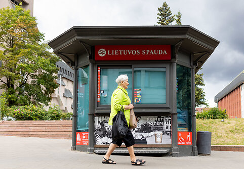 Kioskas &bdquo;Lietuvos spauda&ldquo;