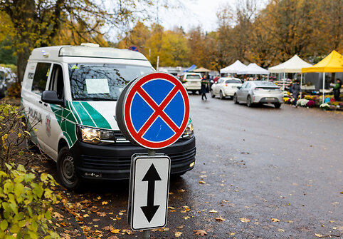 Eismo apribojimai prie Rokanti&scaron;kių kapinių Vilniuje