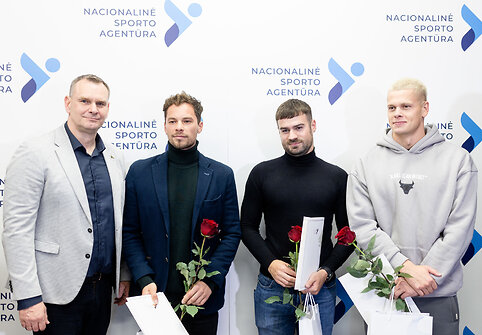 Mindaugas &Scaron;pokas, Paulius Povilionis, Danas Rap&scaron;ys, Tadas Du&scaron;kinas