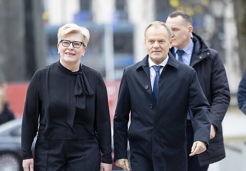 Ingrida Šimonytė, Donaldas Tuskas