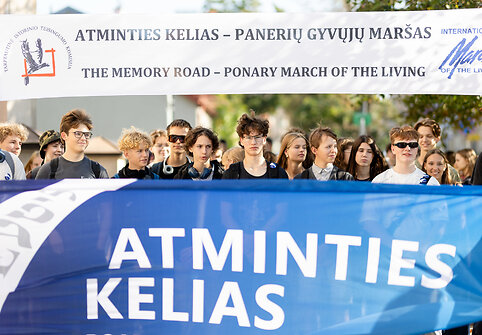 „Atminties kelio“ eisena į Panerius