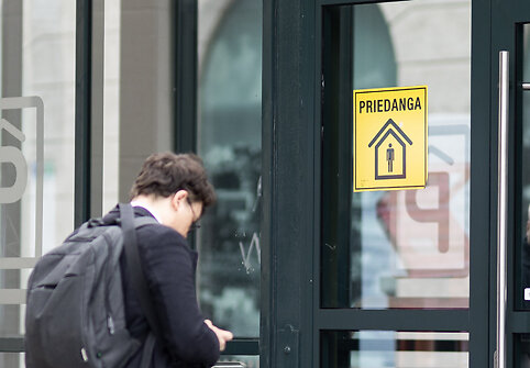 Vilnius oro pavojaus metu