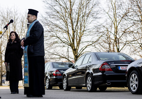 Automobilių ir kitų pagalbos priemonių perdavimas Ukrainai