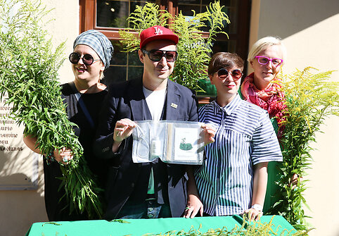 Jolanta Rimkutė, Aistis Mickevičius, Dovilė Džiarvutė ir Ieva Ševiakovaitė