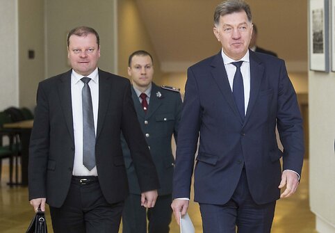 Saulius Skvernelis, Linas Pernavas ir Algirdas Butkevičius