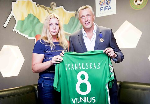 Vilma Venslovaitienė ir Valdas Ivanauskas