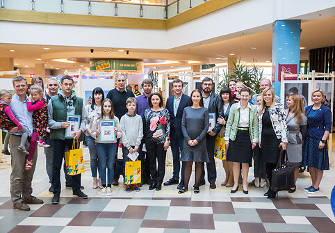 Fotografijų parodos &bdquo;&Scaron;vedijos ir Lietuvos tėčiai&ldquo; atidarymas 