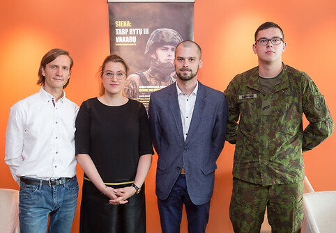 Lukas Trimonis, Neringa Medutytė, Stasys Vasiliauskas ir Aironas Babkauskas