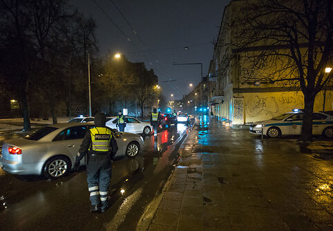 Kūčių i&scaron;vakarių reidas Vilniuje