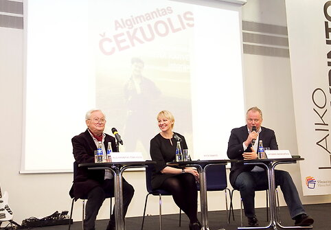 Algimantas Čekuolis, Asta Einikytė ir Vytaras Radzevičius