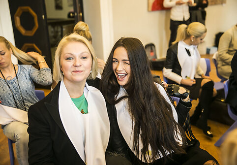 Agnė Grigaliūnienė ir Ieva Daugirdaitė
