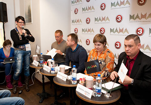 M.A.M.A spaudos konferencija