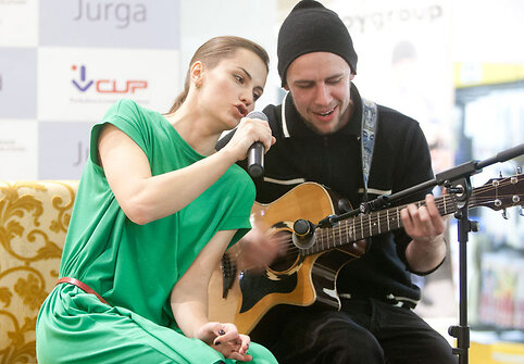 Jurgos singlo pristatymo akimirka
