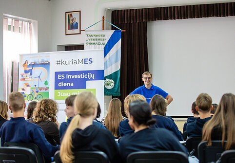ES investicijų diena ir protmū&scaron;is Tauragėje