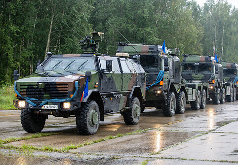 Vokietijos kariuomenės pratybos „Grand Eagle 25“