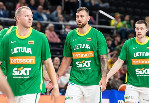 Lietuvos vyrų krepšinio rinktinės kontrolinės rungtynės: Lietuva – Estija