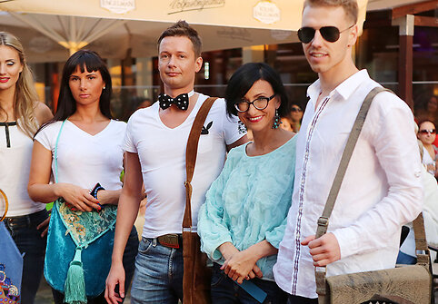 Kolekcijos pristatymo akimirka