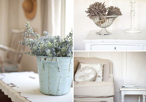 Vintažo bei Provanso interjero idėjos