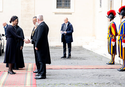 Premjerės Ingos Ruginienės audiencija pas popiežių Leoną XIV