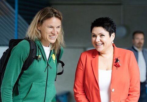Austra Skujytė ir Daina Gudzinevičiūtė