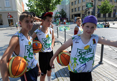 &bdquo;Sprite&ldquo; krep&scaron;inio talentų kovos Vilniuje