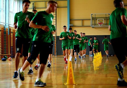 &bdquo;Žalgirio&ldquo; treniruotė Slovėnijoje
