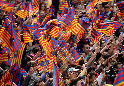 „Barcelona“ pergalės paradas
