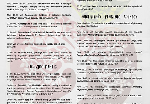 Obuolinės Anykščiuose
